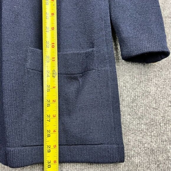 ST. John Separates Women's Knit Cardigan w/ Gold Button Sz M Pockets USA Made - Picture 4 of 8